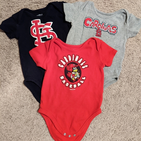 STL Cardinals 24 Month Onesies - Picture 1 of 1